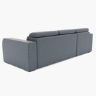 Диван угловой «Манчестер», механизм венеция, угол левый, велюр, цвет галакси лайт 026  (артикул 9798791)  большой выбор товаров оптом и в розницу по низким ценам с доставкой