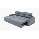 Диван угловой «Манчестер», механизм венеция, угол левый, велюр, цвет галакси лайт 026  (артикул 9798791)  большой выбор товаров оптом и в розницу по низким ценам с доставкой