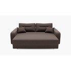 Прямой диван «Модерн 1», механизм пантограф, велюр, цвет галакси лайт 004 - Фото 4