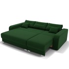 Диван – трансформер «Модерн 2», механизм пантограф, угол правый, велюр, цвет галакси лайт 010  (артикул 9798810)  большой выбор товаров оптом и в розницу по низким ценам с доставкой