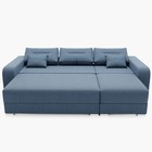 Диван – трансформер «Модерн 2», механизм пантограф, угол правый, велюр, цвет галакси лайт 022  (артикул 9798813)  большой выбор товаров оптом и в розницу по низким ценам с доставкой