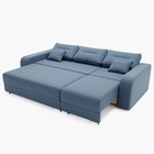 Диван – трансформер «Модерн 2», механизм пантограф, угол правый, велюр, цвет галакси лайт 022  (артикул 9798813)  большой выбор товаров оптом и в розницу по низким ценам с доставкой