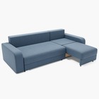 Диван – трансформер «Модерн 2», механизм пантограф, угол правый, велюр, цвет галакси лайт 022  (артикул 9798813)  большой выбор товаров оптом и в розницу по низким ценам с доставкой