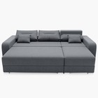 Диван – трансформер «Модерн 2», механизм пантограф, угол правый, велюр, цвет галакси лайт 026  (артикул 9798815)  большой выбор товаров оптом и в розницу по низким ценам с доставкой