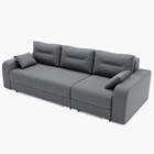 Диван – трансформер «Модерн 2», механизм пантограф, угол правый, велюр, цвет галакси лайт 026  (артикул 9798815)  большой выбор товаров оптом и в розницу по низким ценам с доставкой