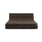 Диван угловой «Монако 2», механизм венеция, универсальный, велюр, цвет галакси лайт 004  (артикул 9798816)  большой выбор товаров оптом и в розницу по низким ценам с доставкой