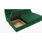 Диван угловой «Монако 2», механизм венеция, универсальный, велюр, цвет галакси лайт 010  (артикул 9798818)  большой выбор товаров оптом и в розницу по низким ценам с доставкой