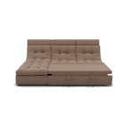 Диван угловой «Монако 2», механизм венеция, универсальный, велюр, цвет галакси лайт 023  (артикул 9798822)  большой выбор товаров оптом и в розницу по низким ценам с доставкой