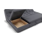 Диван угловой «Монако 2», механизм венеция, универсальный, велюр, цвет галакси лайт 026  (артикул 9798823)  большой выбор товаров оптом и в розницу по низким ценам с доставкой