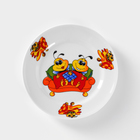 Набор посуды детский Добрушский завод «Пчёлы», 3 предмета: кружка 200 мл, салатник 350 мл, тарелка d=16.5 см, белый, рисунок МИКС - Фото 6