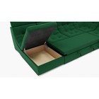 Диван п - образный «Монако 4», механизм венеция, универсальный, велюр, цвет галакси лайт 010 - Фото 4