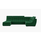 Диван п - образный «Монако 4», механизм венеция, универсальный, велюр, цвет галакси лайт 010 - Фото 5