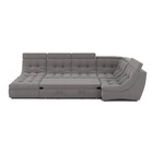 Диван п - образный «Монако 4», механизм венеция, универсальный, велюр, цвет галакси лайт 021 - Фото 3