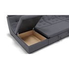 Диван п – образный «Монако 4», механизм венеция, универсальный, велюр, цвет галакси лайт 026 - Фото 4