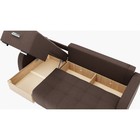 Диван угловой «Нью–йорк 3», механизм пантограф, угол левый, велюр, цвет галакси лайт 004  (артикул 9798840)  большой выбор товаров оптом и в розницу по низким ценам с доставкой