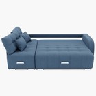 Диван угловой «Нью–йорк 3», механизм пантограф, угол левый, велюр, цвет галакси лайт 022  (артикул 9798845)  большой выбор товаров оптом и в розницу по низким ценам с доставкой