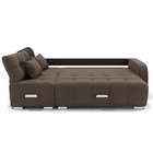 Диван – трансформер «Нью–йорк 2», механизм пантограф, угол левый, велюр, цвет галакси лайт 004  (артикул 9798848)  большой выбор товаров оптом и в розницу по низким ценам с доставкой