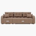 Диван – трансформер «Нью–йорк 2», механизм пантограф, угол левый, велюр, цвет галакси лайт 023  (артикул 9798854)  большой выбор товаров оптом и в розницу по низким ценам с доставкой