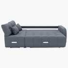 Диван – трансформер «Нью–йорк 2», механизм пантограф, угол левый, велюр, цвет галакси лайт 026  (артикул 9798855)  большой выбор товаров оптом и в розницу по низким ценам с доставкой