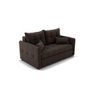 Прямой диван «Палермо», механизм выкатной, велюр, цвет галакси лайт 004 - Фото 2