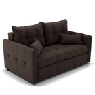 Диван прямой «Палермо», механизм выкатной, велюр, цвет галакси лайт 004 - Фото 5