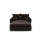Прямой диван «Палермо», механизм выкатной, велюр, цвет галакси лайт 004 - Фото 6