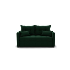 Прямой диван «Палермо», механизм выкатной, велюр, цвет галакси лайт 010