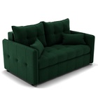 Диван прямой «Палермо», механизм выкатной, велюр, цвет галакси лайт 010 - Фото 5