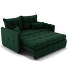 Диван прямой «Палермо», механизм выкатной, велюр, цвет галакси лайт 010 - Фото 6