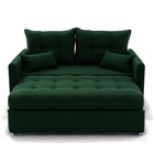 Диван прямой «Палермо», механизм выкатной, велюр, цвет галакси лайт 010 - Фото 9