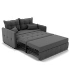 Диван прямой «Палермо», механизм выкатной, велюр, цвет галакси лайт 021 - Фото 4