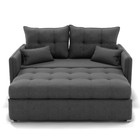 Диван прямой «Палермо», механизм выкатной, велюр, цвет галакси лайт 021 - Фото 6