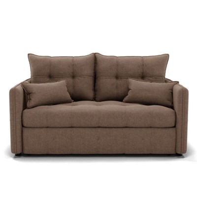 Диван прямой «Палермо», механизм выкатной, велюр, цвет галакси лайт 023