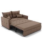 Диван прямой «Палермо», механизм выкатной, велюр, цвет галакси лайт 023 - Фото 4