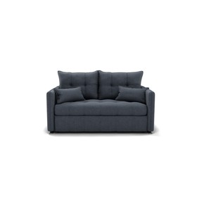 Прямой диван «Палермо», механизм выкатной, велюр, цвет галакси лайт 026
