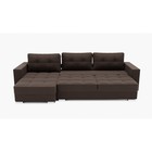 Диван угловой «Талисман 3», механизм пантограф, угол левый, велюр, цвет галакси лайт 004 - Фото 3