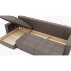 Диван угловой «Талисман 3», механизм пантограф, угол левый, велюр, галакси лайт 005 - Фото 4