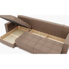 Диван угловой «Талисман 3», механизм пантограф, угол левый, велюр, цвет галакси лайт 023 - Фото 4