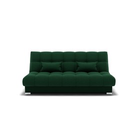 Прямой диван «Фиеста 1», механизм книжка, велюр, цвет галакси лайт 010