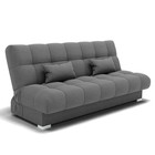 Диван прямой «Фиеста 1», механизм книжка, велюр, цвет галакси лайт 021  (артикул 9798916)  большой выбор товаров оптом и в розницу по низким ценам с доставкой