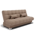 Диван прямой «Фиеста 1», механизм книжка, велюр, цвет галакси лайт 023  (артикул 9798918)  большой выбор товаров оптом и в розницу по низким ценам с доставкой