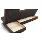 Диван угловой модульный «Фиеста 2», механизм книжка, велюр, цвет галакси лайт 004 - Фото 2