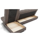 Диван угловой модульный «Фиеста 2», механизм книжка, велюр, цвет галакси лайт 005 - Фото 2