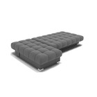 Диван угловой модульный «Фиеста 2», механизм книжка, велюр, цвет галакси лайт 021 - Фото 3