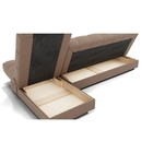 Диван угловой модульный «Фиеста 2», механизм книжка, велюр, цвет галакси лайт 023 - Фото 2