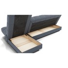 Диван угловой модульный «Фиеста 2», механизм книжка, велюр, цвет галакси лайт 026 - Фото 2