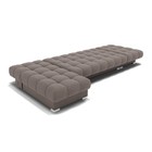 Угловой модульный диван «Фиеста 3», механизм книжка, велюр, цвет галакси лайт 005 - Фото 3
