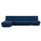 Угловой модульный диван «Фиеста 3», механизм книжка, велюр, цвет галакси лайт 014 - Фото 1
