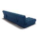 Угловой модульный диван «Фиеста 3», механизм книжка, велюр, цвет галакси лайт 014 - Фото 5