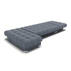 Угловой модульный диван «Фиеста 3», механизм книжка, велюр, цвет галакси лайт 026 - Фото 3